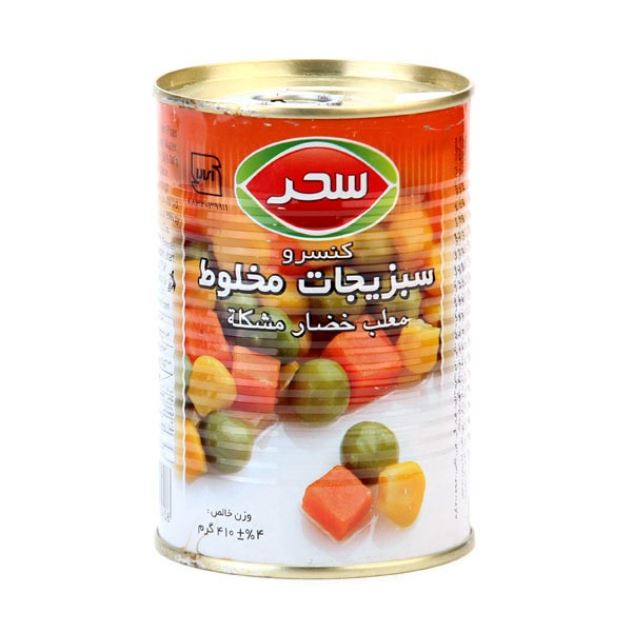 تصویر 4 از قیمت فروش کنسرو مخلوط سبزیجات سحر