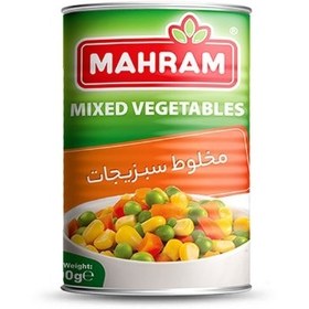 تصویر 4 از فروش عمده کنسرو مخلوط سبزیجات مهرام
