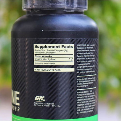 تصویر 3 از فروش کراتین مونوهیدرات اپتیموم نوتریشن 300 گرم + قیمت خرید به صرفه