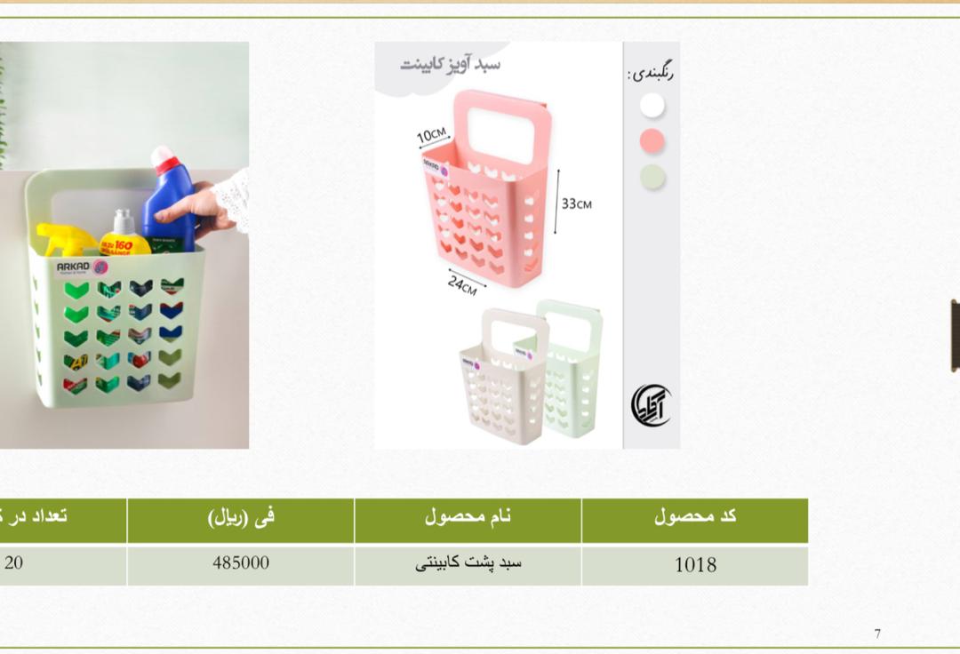 تصویر 1 از فروش ویژه بهترین سبد آویز کابینت در ایران + قیمت ویژه