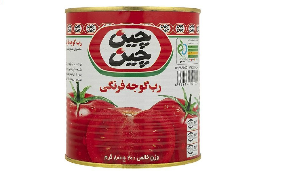 تصویر 2 از قیمت خرید رب گوجه چین چین 800 گرمی بسته 2 عددی + فروش ویژه