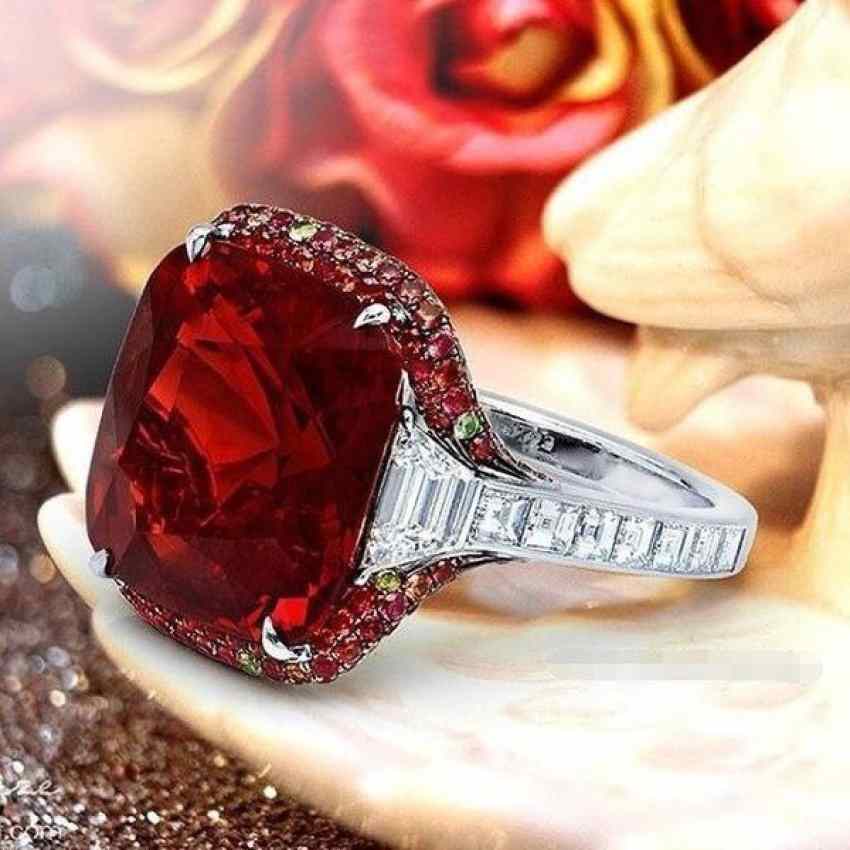 تصویر 2 از خرید و قیمت انگشتر یاقوت زنانه + فروش عمده