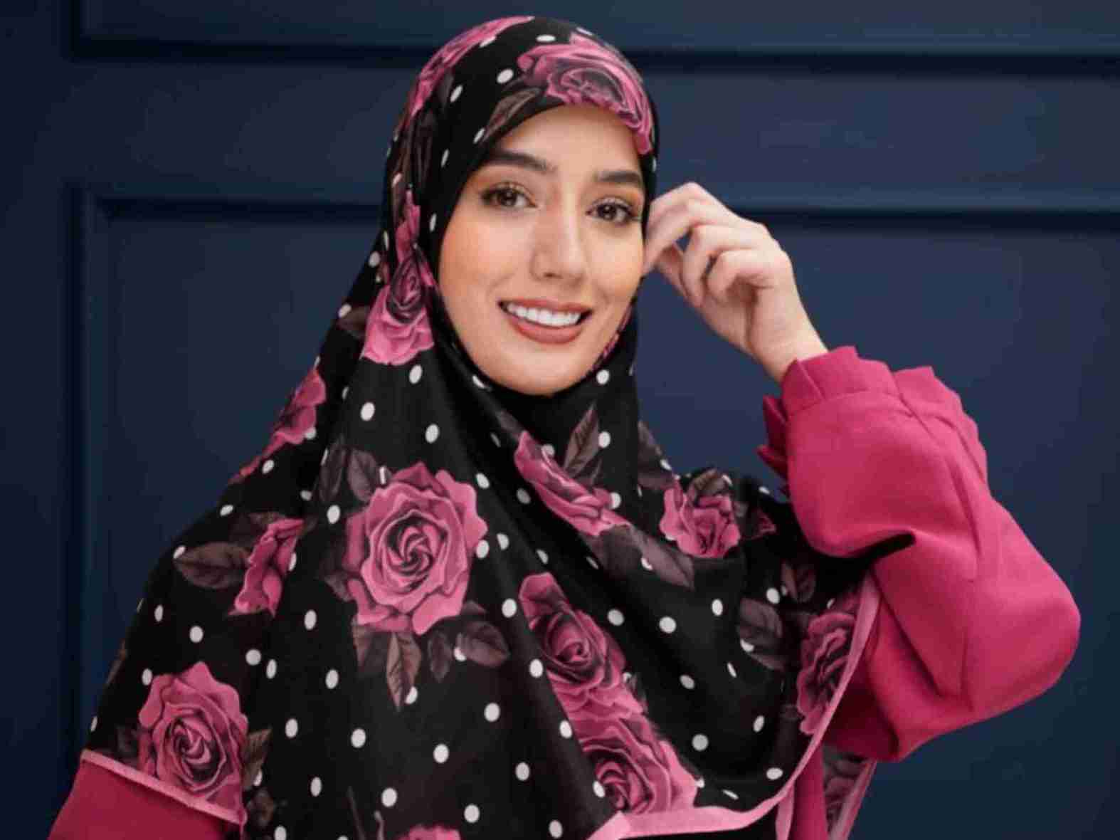 قیمت خرید عمده روسری نخی مشکی طرحدار + فروش ویژه