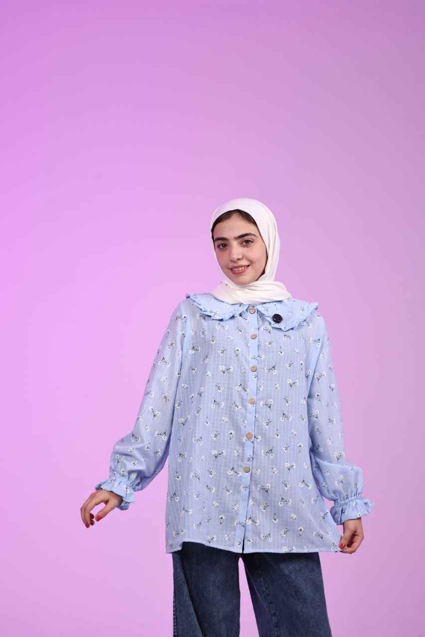 تصویر 2 از قیمت و خرید شومیز لینن دخترانه