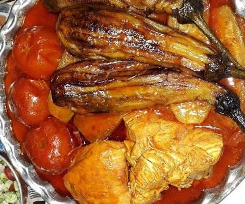 تصویر 4 از قیمت خرید کنسرو خورشت بادمجان و مرغ + فروش ویژه