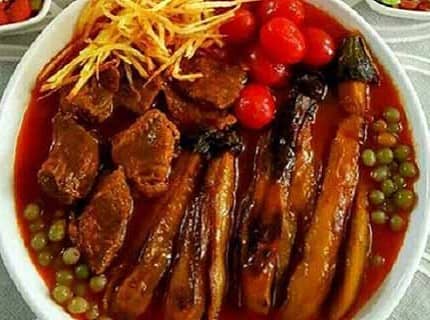تصویر 2 از خرید کنسرو خورشت بادمجان + قیمت فروش استثنایی