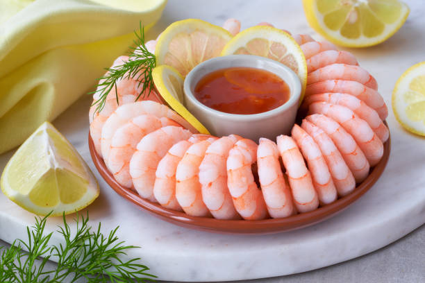خرید میگو آماده + قیمت فروش استثنایی