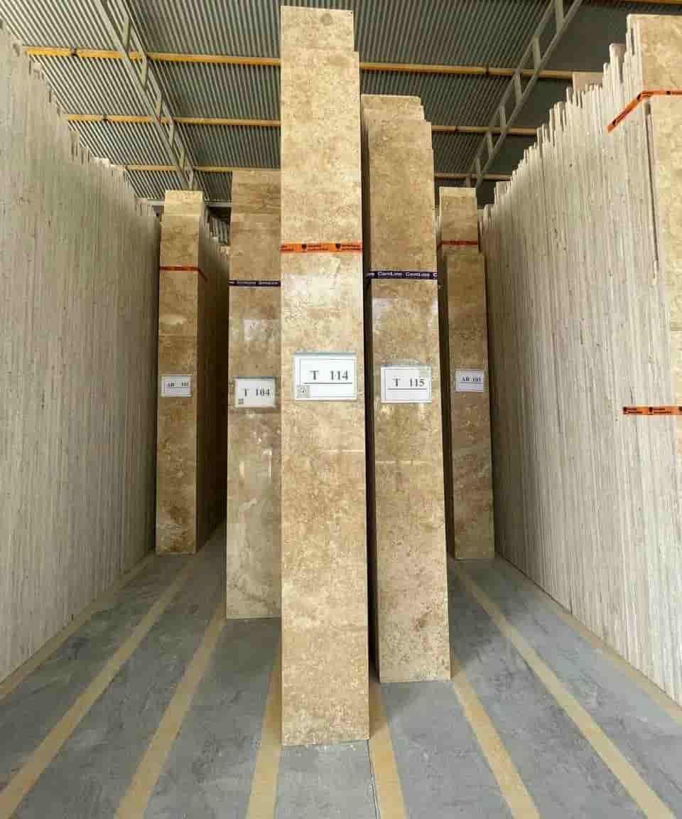 تصویر 2 از قیمت سنگ تراورتن عسلی با کیفیت ارزان + خرید عمده