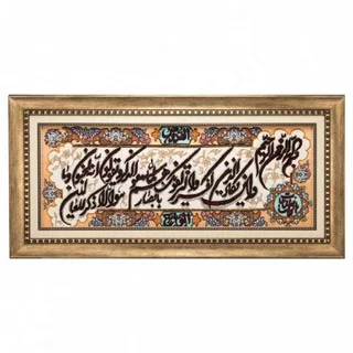 تصویر 3 از خرید تابلو فرش مذهبی + قیمت فروش استثنایی