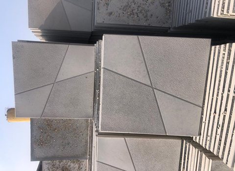 موزاییک پلیمری طرح ضربدری مناسب مسیر های عبور و پارکینگ