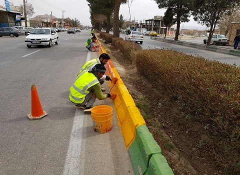 تصویر 3 از رنگ ترافیکی شب تاب خیابانی با کیفیت در جه یک