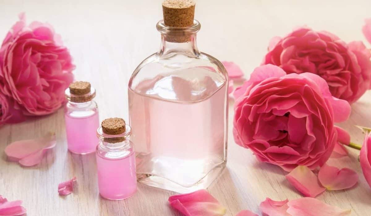تصویر 2 از گلاب نیاسر درجه یک با عطری تند و رایحه ای غلیظ