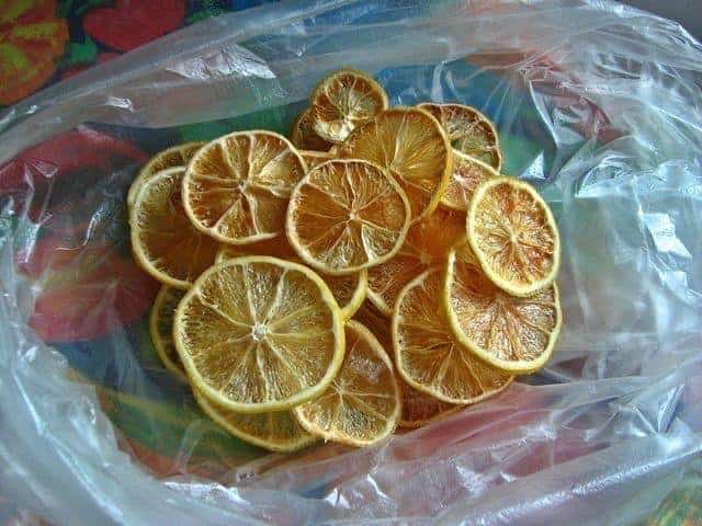 تصویر 2 از لیمو خشک حلقه‌ ای تازه‌ خشک‌ شده با عطر طبیعی