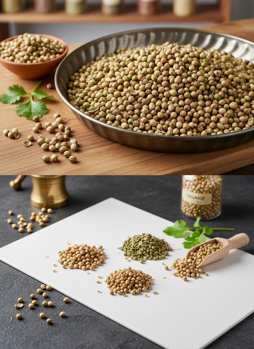 تصویر 1 از بهترین نوع تخم گشنیز صادراتی Best coriander seed