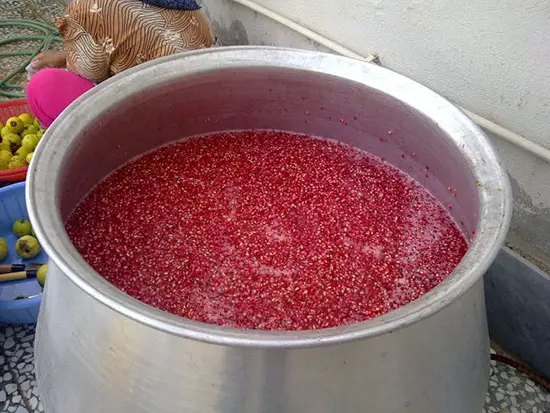تصویر 5 از رب انار صورتی طبیعی خانگی شمال بسته بندی شیشه ای