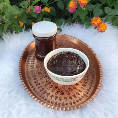 تصویر 5 از رب انار قرمز طبیعی خانگی ساوه بسته بندی شیشه ای شیک