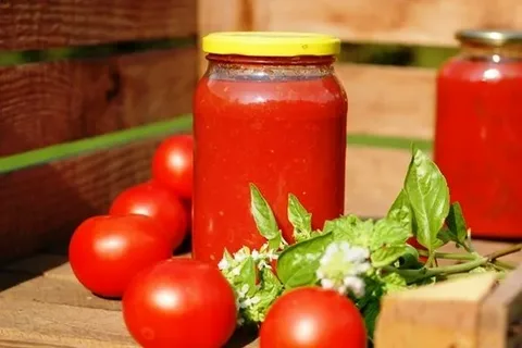 تصویر 4 از رب گوجه فرنگی خانگی غلیظ و خوش‌ رنگ