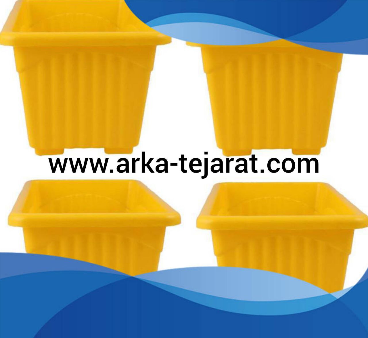 تصویر 4 از بهترین شرایط خرید انواع گلدان پلاستیکی + قیمت رقابتی