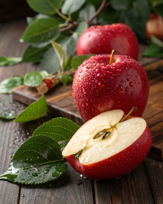 تصویر 4 از سیب قرمز تازه و آبدار با طعم شیرین و طبیعی