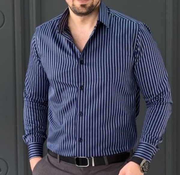 تصویر 2 از پیراهن مردانه جدید با رنگ بندی متنوع مناسب استایل روزمره