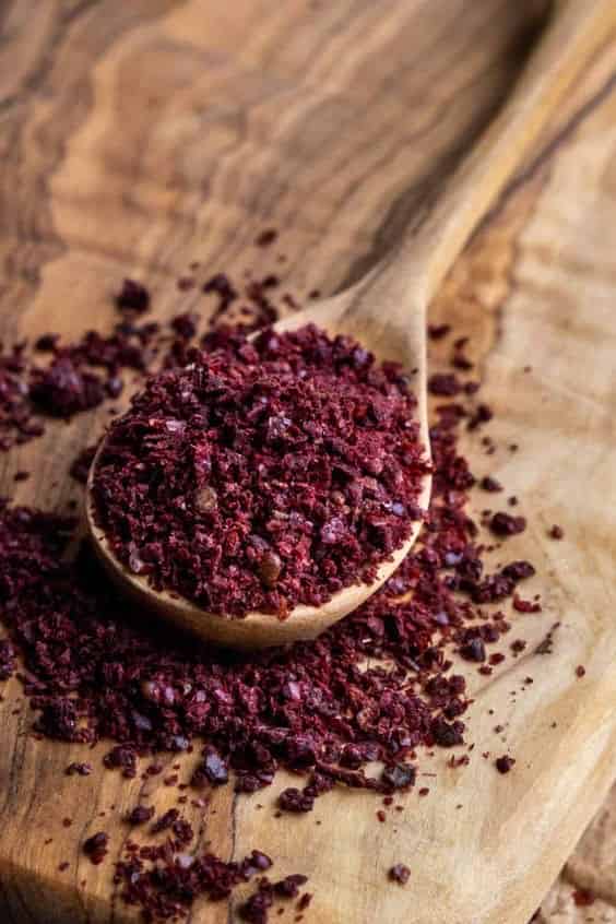 سماق قرمز اعلا با عطر ترش و رنگ طبیعی