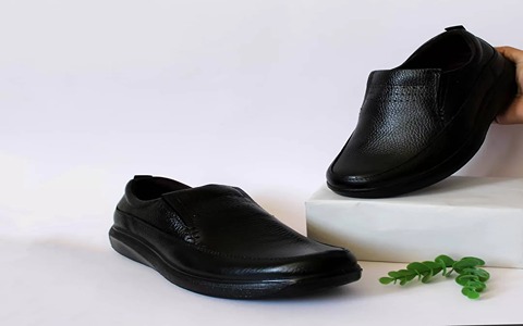 تصویر 2 از کفش چرم مردانه دست دوز با کیفیت عالی