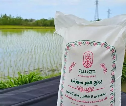 برنج فجر سوزنی گرگان درجه‌ یک + کیفیت عالی