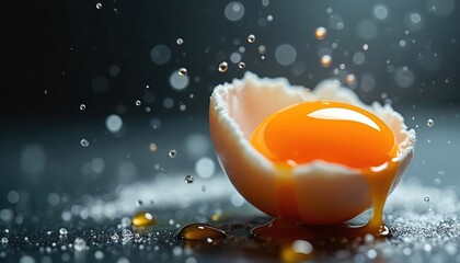 زرده تخم مرغ مایع برای سس و دسرهای حرفه ای