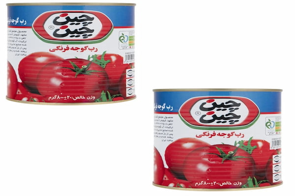 تصویر 4 از رب گوجه فرنگی چین چین 800 گرمی با استانداردهای بین المللی
