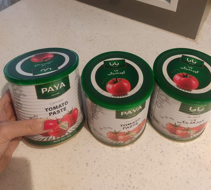رب گوجه فرنگی پایا با بسته بندی و نگهداری طولانی مدت
