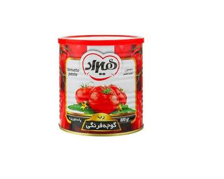 رب گوجه فرنگی هیراد در وزن‌ های مختلف + انتخاب آسان