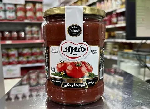 تصویر 2 از رب گوجه فرنگی هیراد در وزن‌ های مختلف + انتخاب آسان