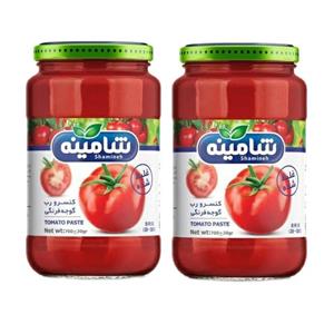 تصویر 3 از رب گوجه فرنگی شامینه شیشه‌ ای در اندازه‌ های متنوع