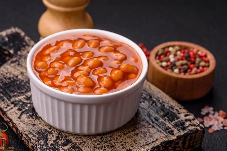 تصویر 2 از کنسرو لوبیا آماده مصرف سریع