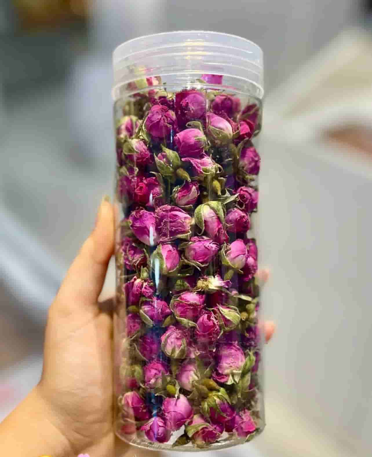 گل محمدی خشک شده و غنچه گل محمدی صادراتی