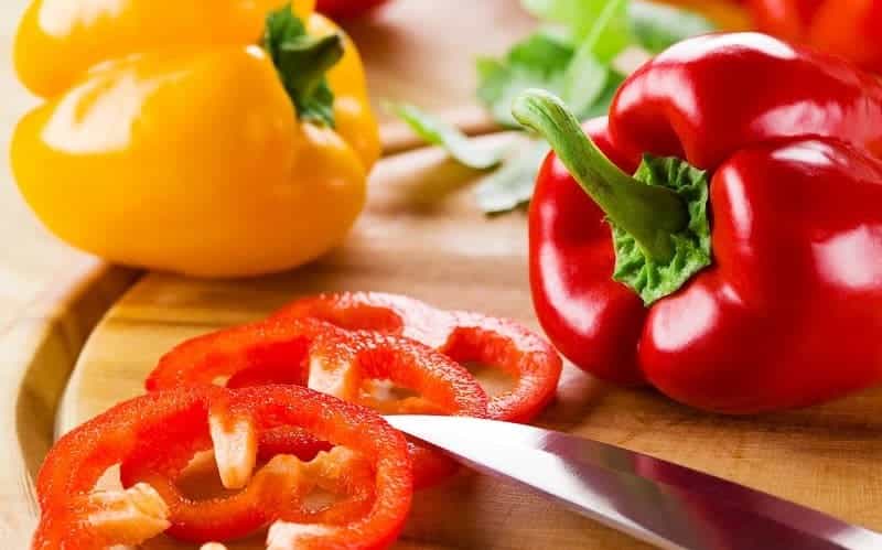 تصویر 3 از فلفل دلمه ای رنگی گلخانه‌ای تازه‌چین با کیفیت تضمینی