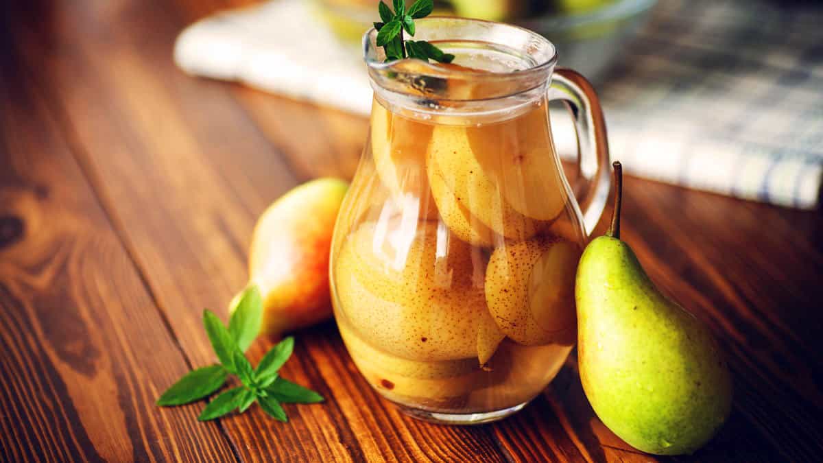 تصویر 4 از کمپوت گلابی ارگانیک آماده با طعم طبیعی و شیرین