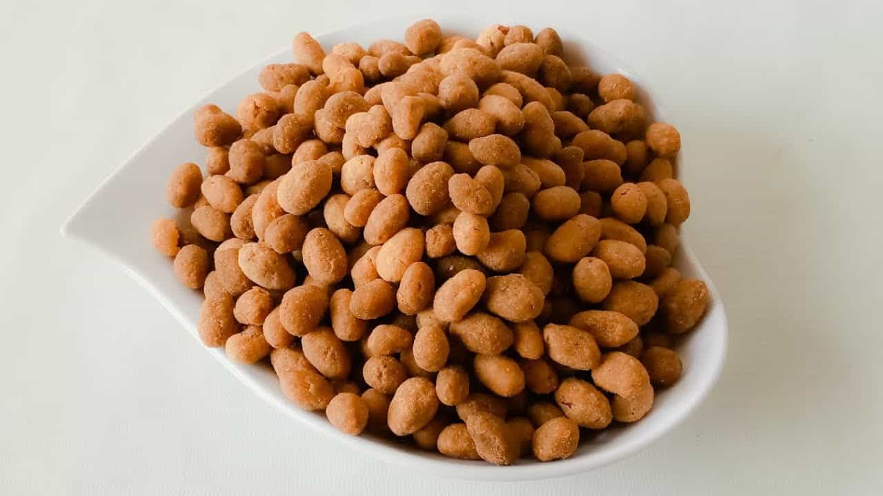 تصویر 2 از بادام زمینی روکش دار تازه و خوش طعم