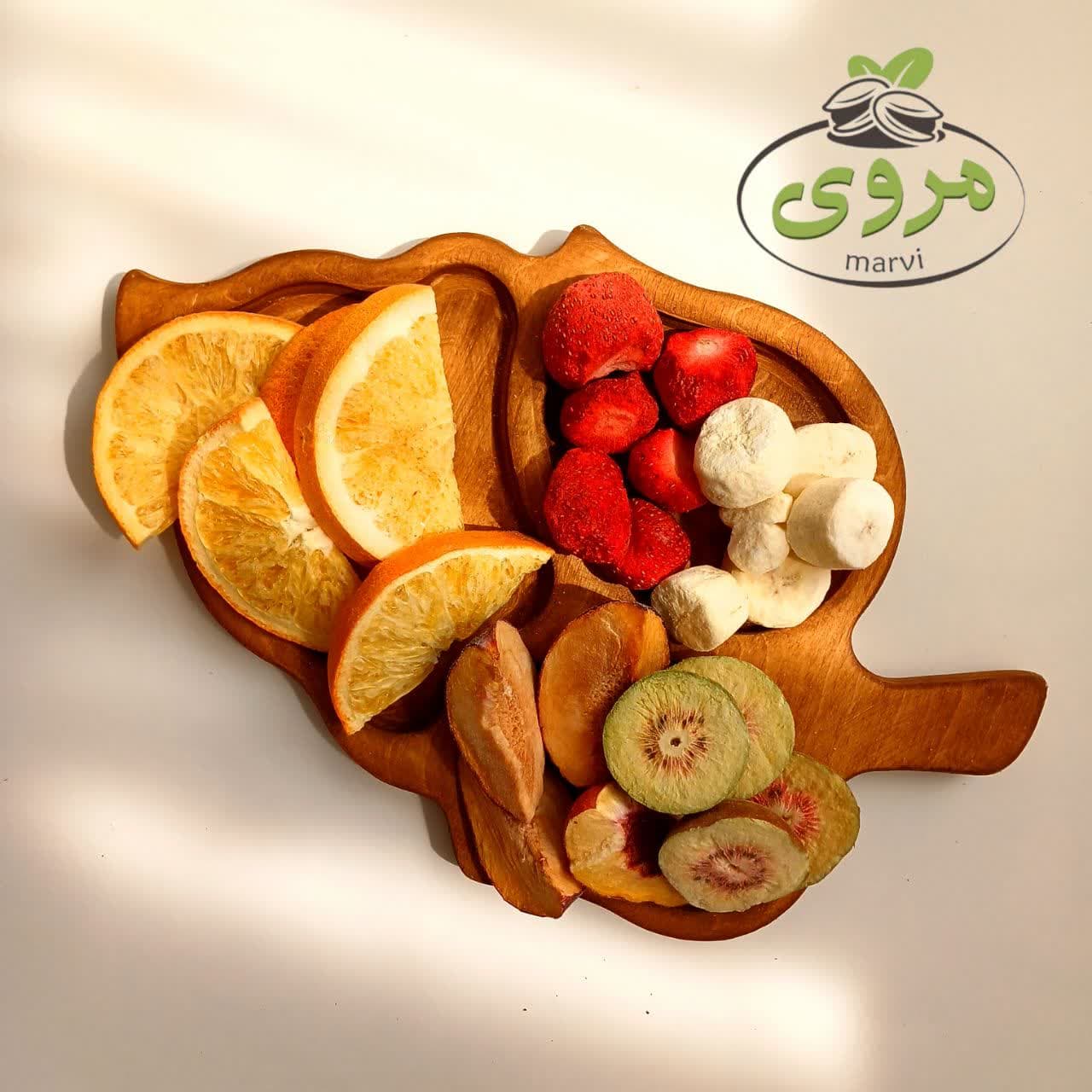فروش فله میوه پفکی مخلوط + قیمت عمده