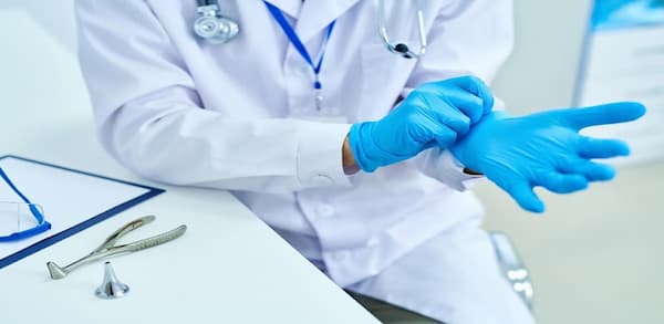 تصویر 4 از معرفی دستکش نیتریل آبی حریر بهترین قیمت خرید