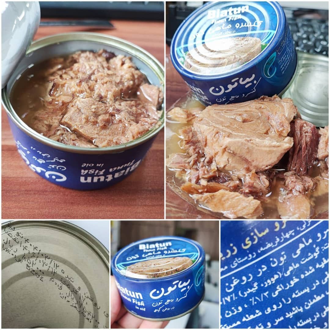 فروش عمده کنسرو تن ماهی بیاتون