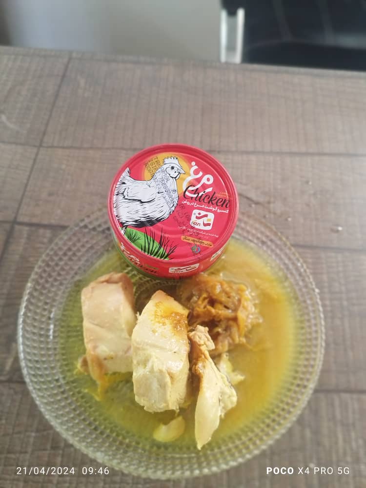 فروش عمده کنسرو مرغ تان