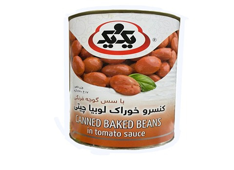 کنسرو لوبیا چیتی یک و یک با کیفیت ویژه