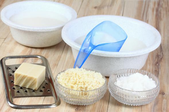 پودر لباسشویی صابون با رایحه ملایم