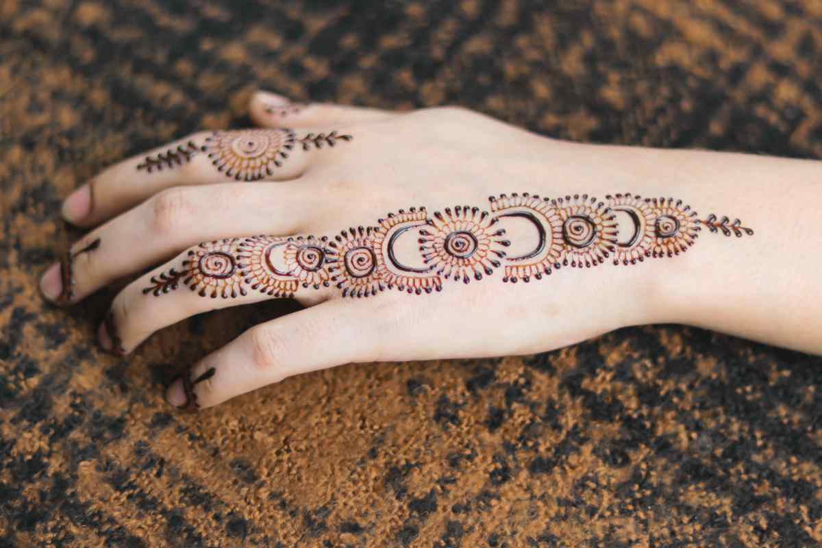 تصویر 2 از حنا طراحی مشکی مرغوب با عطر طبیعی و رنگ شفاف
