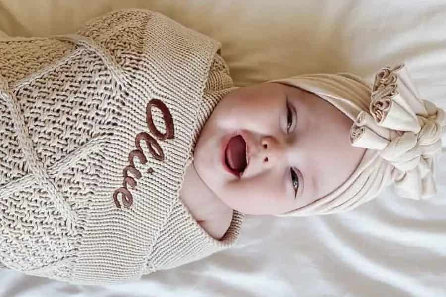 تصویر 4 از پتو حوله ای نوزاد بافت لطیف و ضد حساسیت