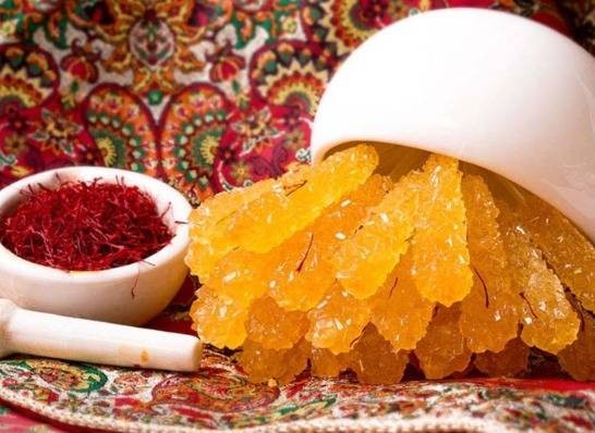 تصویر 4 از نبات 10 عددی بلوری شفاف با طعم خالص و شیرینی متعادل