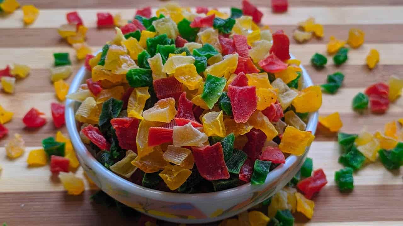 تصویر 2 از میوه خشک مخلوط حبه 250 گرمی ساختار هماهنگ و یکنواخت
