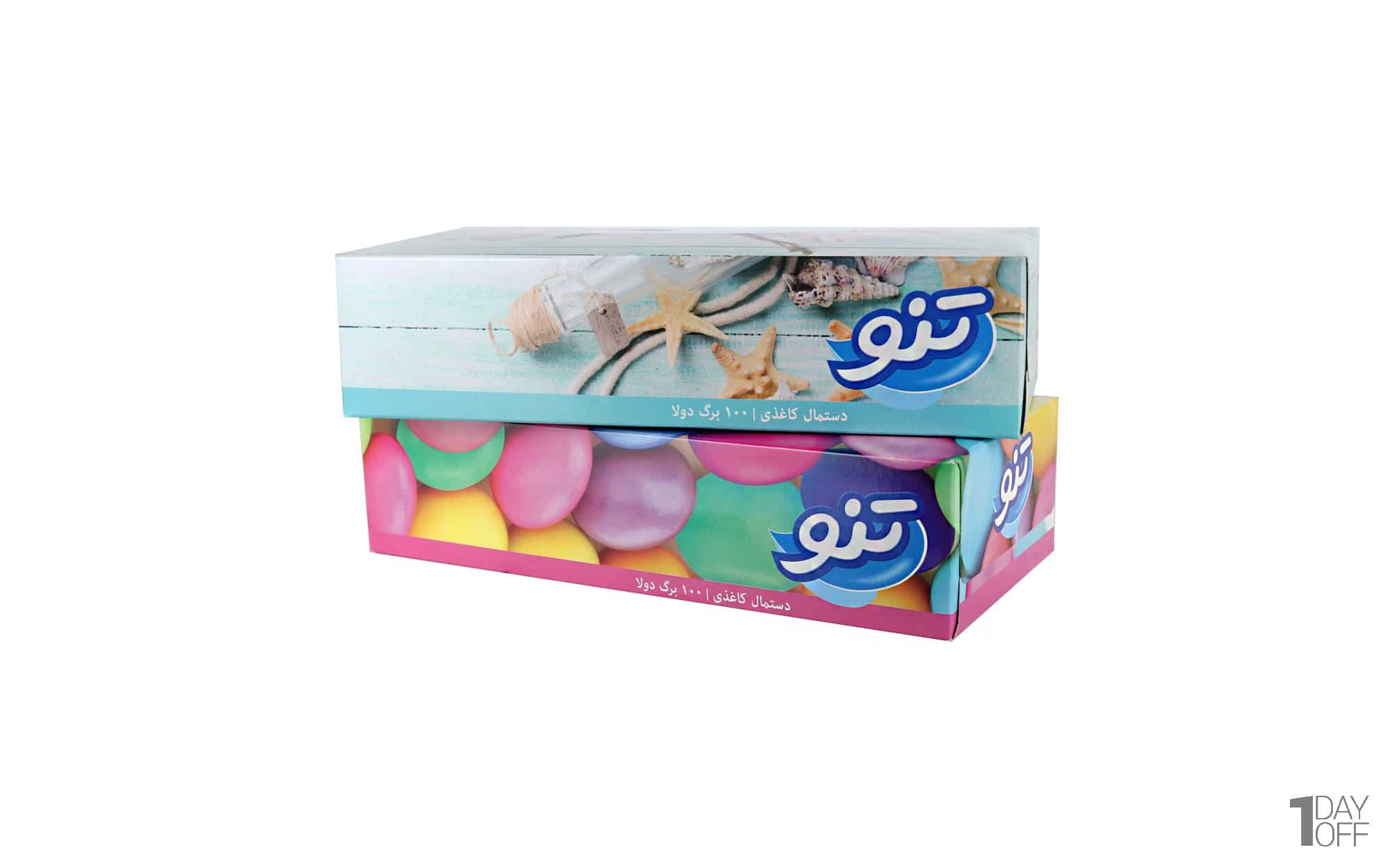 تصویر 3 از دستمال کاغذی تنو با قابلیت جذب سریع مایعات