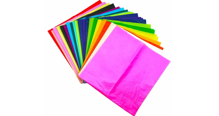 دستمال کاغذی رنگی مناسب هدیه و پذیرایی خاص وشیک